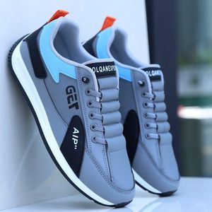 Chaussures de basketball pour hommes, respirantes en maille, imperméables, à lacets, sportives, nouvelle collection 2026, décontractées, à semelle épaisse, pour la course, tendance jeunesse - Product Image 4
