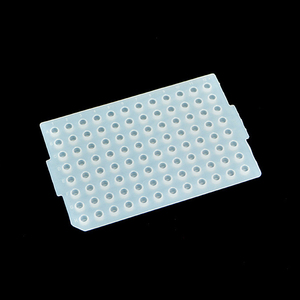Tapis d'étanchéité en silicone pour laboratoire, couvercle pour plaque PCR à 96 puits - Product Image 5