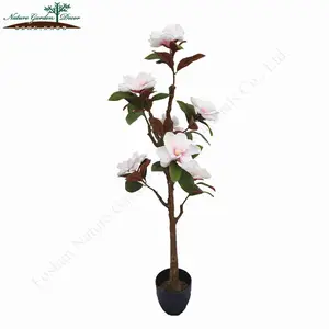 Magnolia Orchid Tree Popular Southern Indoor Home Shop Hotel Decor Little Germ Plants Orchid Artificial Magnolia Trees