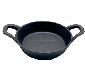 กระทะเหล็กหล่อสองหูจับ ขนาด 16 ซม./18 ซม. สำหรับทำปาเอลลา - Product Image 4