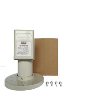 Approvisionnement d'usine rentable universel bande C LNB 5G filtre Anti-interférence Gain élevé 65dB 3.7-4.2GHZ pour antenne Satellite