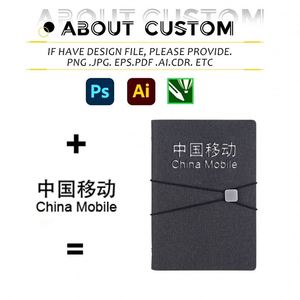 Ensemble de carnets en cuir PU personnalisés A5, bloc-notes d'affaires, cadeau de bureau, personnalisable avec logo - Product Image 4