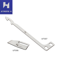 Lame de surjet mobile et fixe pour machine à coudre industrielle STRONG H UT506 UT507, compatible Siruba C007E C007J
