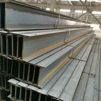 Structure en acier universelle Q355b I/h Beam 400mm * 200mm * 8mm * 13mm * 12m pour supporter des panneaux de béton pré-coulé de 8 pouces de large