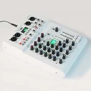 混音器音频数字PRMX6 6通道便携式混音器