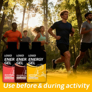 OEM ODM Sports Nutrition Energy Gel con Aminoácidos Electrolytes Energy Booster Gel Suplemento deportivo - Product Image 5