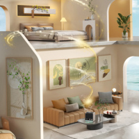 Nouvelles Idées de Produits 2026 : Diffuseur Humidificateur Électrique Intelligent Sans Eau à Double Réservoir avec Télécommande pour la Maison