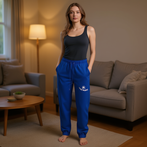 Pantaloni Jogger Casual da Donna HDJ M/L XL/2XL Blu, Comodi con Coulisse in Vita, Vestibilità Ampia, per il Tempo Libero - Product Image 2