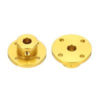 Connecteur à bride pour axe rigide, raccords électroplaqués haute dureté et traités thermiquement pour moteurs de modèles RC DIY
