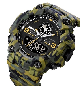 Reloj <span class=keywords><strong>Digital</strong></span> de Lujo Skmei 1818, Modelo en Oferta, Doble Hora, 5ATM, Alarma, Resistente al Agua, Personalizado, a la Moda - Product Image 4