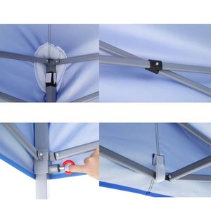 도매 야외 가제보 3x6m 대형 웨딩 파티 행사 텐트 방풍 방수 420D PVC 코팅 단층 전시용 - Product Image 5