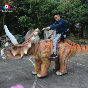 Dinosaurio Animatrónico a Monedas, Modelo <span class=keywords><strong>de</strong></span> Simulación <span class=keywords><strong>de</strong></span> Dinosaurio Caminante para Niños, Parques <span class=keywords><strong>de</strong></span> Atracciones y Centros Comerciales - Product Image 3