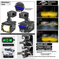 Ultra Bright Motorcycle LED Spotlights Waterproof Dustproof Aluminum Cooling Custom Size for Motorbike Scooter 20pcs OEM
