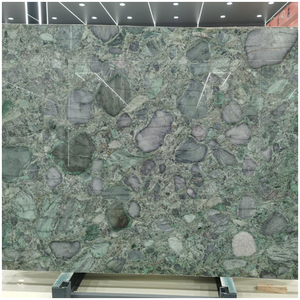 Losas de Cuarcita Verde Esmeralda <span class=keywords><strong>Palladium</strong></span> Smeraldo Brasileña Exótica, Pulidas, con Retroiluminación LED para Encimeras de Cocina y Sala de Estar - Product Image 3