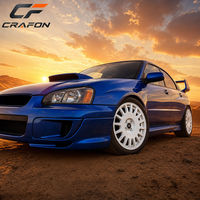 Jantes forgées 2 pièces CF 18 19 pouces 5x114.3 PCD à déport progressif compatibles Subaru WRX STI VAB VB JDM Custom ODM Hub
