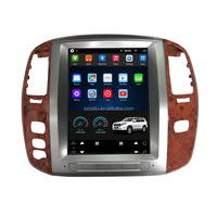 12,1-Zoll Tesla-Style Vertikaler Bildschirm Autoradio-Navigationssystem für Lexus LX470 2004-2007 Toyota Land Cruiser LC100 Android-Radio