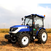 Traktor Roda Pertanian Tugas Berat TE404 Cadangan Torsi yang Cukup untuk Kondisi Kerja Pertanian yang Berat