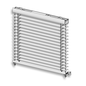 Ciselure couteaux vénitiens, occultant en aluminium, à inclinaison horizontale, externe en chine - Product Image 2