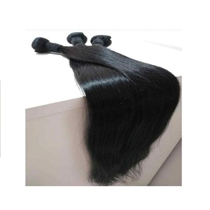 Nous proposons des extensions de cheveux humains non traités, avec toutes les cuticules alignées, en vrac, à pointes épaisses, au prix d'usine en gros. - Product Image 4