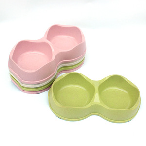 Nouvelle gamelle antidérapante épaissie pour animaux de compagnie, double usage pour manger et boire, pour chats et chiens - Product Image 1