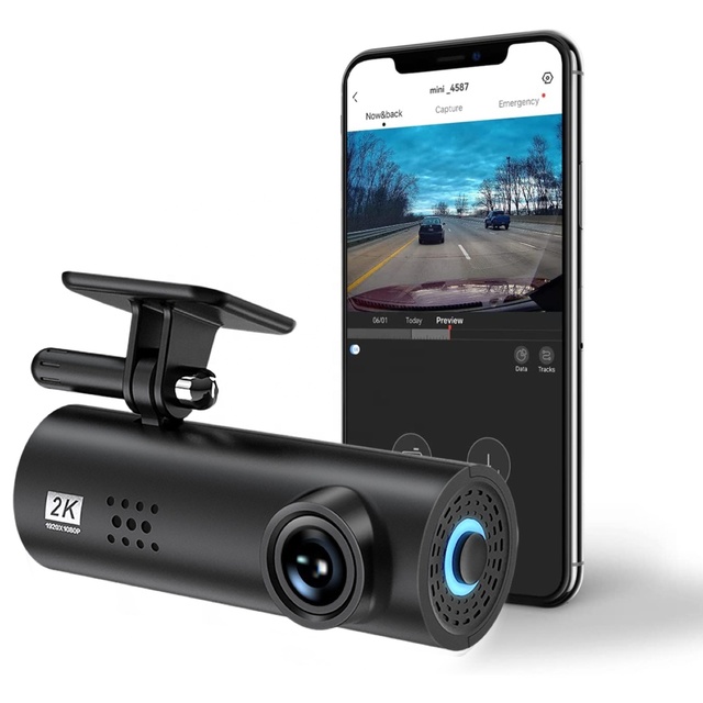 Full Hd 1080P Night Vision Wireless Cylindrical Wifi Dash Camera Recorder Car Black Box Dash Cam