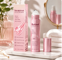 Sérum Contour des Yeux au Rétinol OEM/ODM 20ml – Anti-Âge, Éclaircissant, Hydratant, Sans Parfum, Applicateur Précis pour une Application Uniforme sur Tous les Yeux