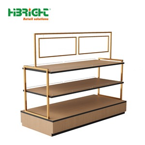 Exhibidor de Pan Personalizado de Madera y Acero, Vitrina para Pastelería, Estante de Exhibición Comercial para Panadería, Venta al Por Mayor - Product Image 5