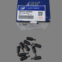 Boulon de guidage de chaîne de distribution moteur 243722F000 24372-2F000 compatible avec Hyundai Santa Fe Tucson Kia Sorento Sportage Carnival 2.0L 2.2L