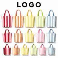 Sac fourre-tout professionnel en nylon noir classique avec logo personnalisé, fermeture éclair cousue, imprimé par transfert thermique, forme personnalisée, sac à cosmétiques