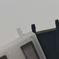 Amortiguador DX7 Grande Blanco y Negro para Cabezal de Impresión Epson DX7, Repuestos para Plotter de Inyección de Tinta Galaxy Xuli Titanjet, Fabricante Chino