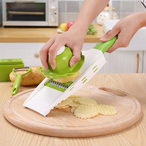 <b>Multifunctional</b> Safe <b>Vegetable</b> Slicer Chopper Grater Manual <b>Vegetable</b> <b>Cutter</b> <b>Vegetable</b> Slicer Cheese Slicer - Product Image 2