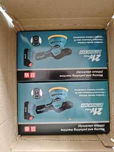 <span class=keywords><strong>Pulidora</strong></span> <span class=keywords><strong>Orbital</strong></span> Inalámbrica Eléctrica de Grado Industrial para Encerado y Pulido Automático, con Batería - Product Image 2