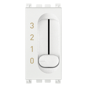 Interruttore a scorrimento 1P 6(2)A bianco, lunghezza 2,8 pollici, altezza 5,3 pollici - Product Image 1