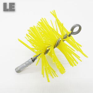 Kit de nettoyage pour <span class=keywords><strong>cheminée</strong></span> et conduit de ventilation de sèche-linge, avec brosse rotative en fil d'acier pour tuyaux de poêle domestique et accessoires - Product Image 1