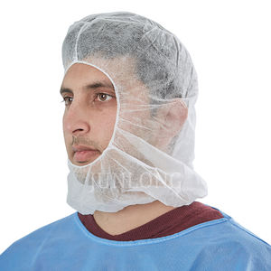 Junlong PP Topi Luar Angkasa Tanpa Jahitan Topi Astronot Sekali Pakai Topi Bedah Medis Tudung - Product Image 3