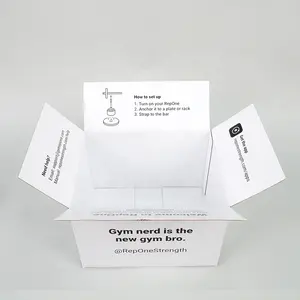 กล่องกระดาษลูกฟูกจัดส่งสินค้าดีไซน์ใหม่ทันสมัยกำหนดเองผู้ผลิตพร้อมบรรจุภัณฑ์โลโก้