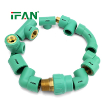 IFAN Matériaux de plomberie en gros, tuyaux en plastique PPR pour systèmes d'eau, raccords de 20 à 110 mm