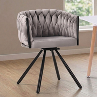 Échantillon Gratuit - Chaises de Salle à Manger Modernes, Style Nordique Scandinave Minimaliste, Élégantes, en Velours, Chenille et Corduroy pour la Maison