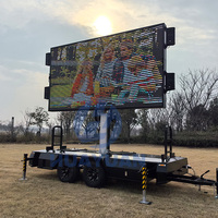Remorque mobile LT-10 d'écran de LED | Panneau d'affichage visuel imperméable extérieur de mur de LED pour des événements et la publicité