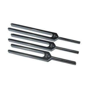 Diapason de guitare électrique argenté 512, accord standard, 128 piano, 256 instrument métallique, résonance <span class=keywords><strong>violon</strong></span> - Product Image 3