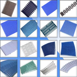 Bande transporteuse modulaire en plastique à grille plate de haute qualité série 2400 pour la ligne de transport et de traitement de l'industrie de la viande de fruits et légumes - Product Image 6