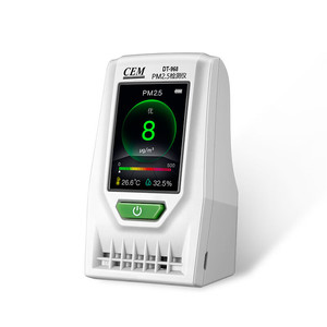 เครื่องตรวจวัดคุณภาพอากาศ CEM DT 968 เครื่องตรวจวัด PM2.5 เซ็นเซอร์วัดอุณหภูมิและความชื้นภายในอาคาร - Product Image 2