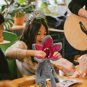 Juguetes de Peluche Súper Suaves de 13.7 Pulgadas, Muñecos de Oso de Dibujos Animados Demogorgon Piranha, Juguetes de Peluche Suaves para Niños, Lavables, para Aliviar el Estrés - Product Image 4