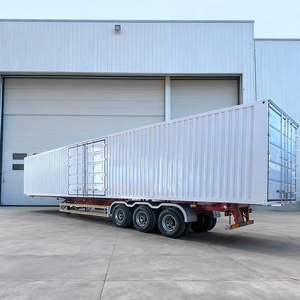 China Trailer Vehicles 40/20/53ft Enclosed <b>Box</b> <b>Van</b> Type Semi Trailer High Quality Aluminum <b>Van</b> Boxdy for Sale - Product Image 3