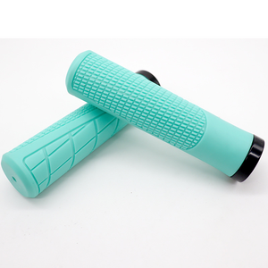 Xe đạp xử lý <span class=keywords><strong>Grip</strong></span> Ergonomic bìa chống trượt gia tốc vellus SE tay 115mm đa giác thoải mái Trắng cao su xe đạp Grips - Product Image 1