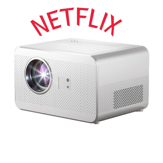 Promotion: NetFlix C8PRO Projector Auto Focus 1080p Ultra HD LED 550 Lumens with Wireless Screen Mirroring