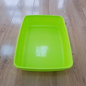 Küçük temel kedi çöp tuvalet kutusu kedi tuvalet pet eğitim tepsi kumu kitty - Product Image 2