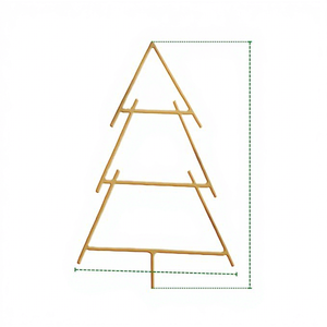 Support de treillis métallique triangulaire pour plantes grimpantes en pot et vignes - Product Image 2