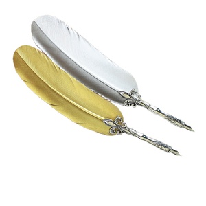 Ensemble de stylos de plumes, <span class=keywords><strong>calligraphie</strong></span> anglaise, écriture naturelle, ensemble de tampons, modèle ancien mécanique Punk, à encre - Product Image 2