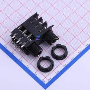 PJ-626AK Audio Connector (Headphone) Through hole Component (THT) Connector - Product Image 1